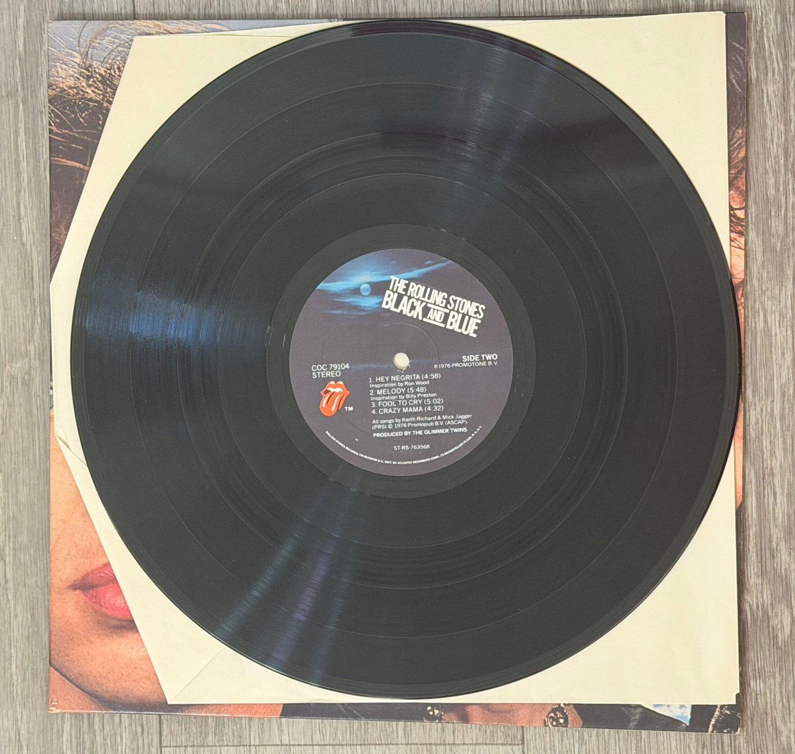 The Rolling Stones Black & Blue LP - Image 6