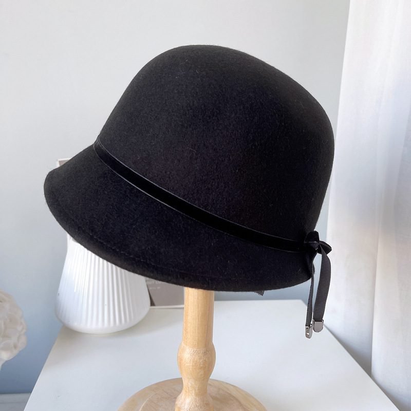 Vintage Style Felt Ladies Hat - Image 9