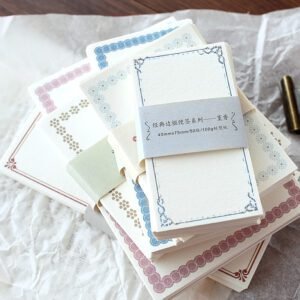 Vintage-Style Border Notes
