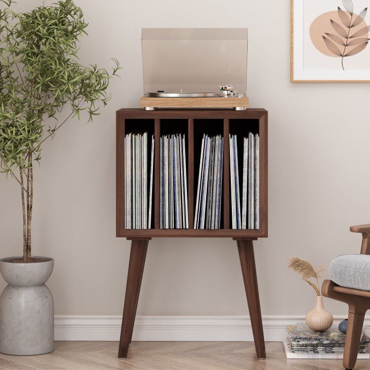 Vintage Vinyl Record Storage Rack - Image 5