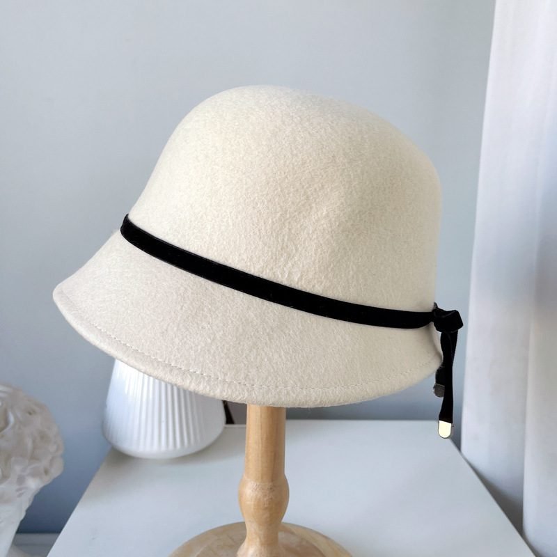 Vintage Style Felt Ladies Hat - Image 8