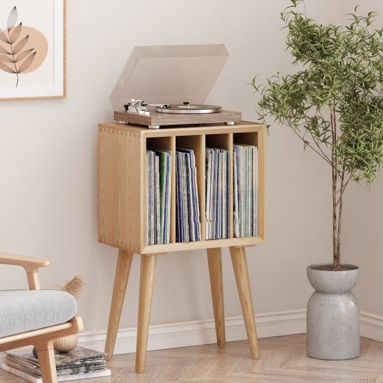 Vintage Vinyl Record Storage Rack - Image 9