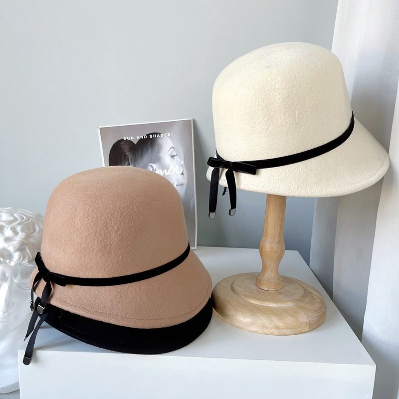 Vintage Style Felt Ladies Hat - Image 10